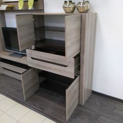 АФИНА А16а Шкаф МЦН Ясень Таормина в Челябинске - chelyabinsk.mebel24.online | фото 2