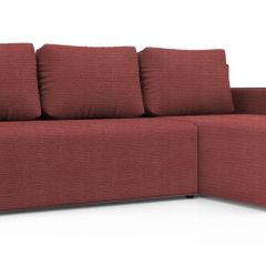 Диван угловой Алиса 3 Shaggy MAUVE - TEOS BLACK в Челябинске - chelyabinsk.mebel24.online | фото