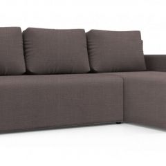 Диван угловой Алиса 3 Vital COCOA - Teos Dark Brown в Челябинске - chelyabinsk.mebel24.online | фото