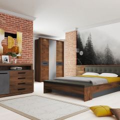 ГЛАЗГО МС Спальный гарнитур в Челябинске - chelyabinsk.mebel24.online | фото