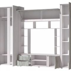 Гостиная Аванта (Анкор светлый/Артвуд темный) в Челябинске - chelyabinsk.mebel24.online | фото 2