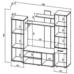 ИБИЦА Гостиная (ЯШС/ЯШТ) в Челябинске - chelyabinsk.mebel24.online | фото 2