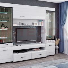 Гостиная Камелия Композиция 11 (Снежный ясень) в Челябинске - chelyabinsk.mebel24.online | фото