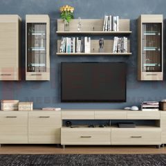 Гостиная Камелия Композиция 9 (Ясень Асахи) в Челябинске - chelyabinsk.mebel24.online | фото