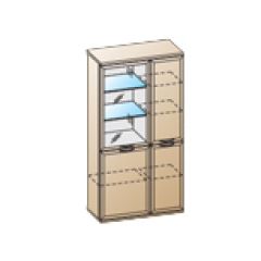 Гостиная Карина Композиция 24 (Снежный ясень) в Челябинске - chelyabinsk.mebel24.online | фото 2