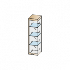 Гостиная Мелисса Композиция 8 (Акация Молдау) в Челябинске - chelyabinsk.mebel24.online | фото 3