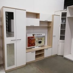 Гостиная МГС 3 Исполнение 1 (Дуб сонома/Белый) в Челябинске - chelyabinsk.mebel24.online | фото 4