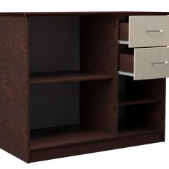 Комод АЛЛА (Венге/дуб млечный) Эко в Челябинске - chelyabinsk.mebel24.online | фото 2