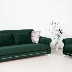 Комплект Роуз ТД 411 диван-кровать + кресло + комплект подушек в Челябинске - chelyabinsk.mebel24.online | фото