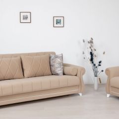 Комплект Роуз ТД 412 диван-кровать + кресло + комплект подушек в Челябинске - chelyabinsk.mebel24.online | фото
