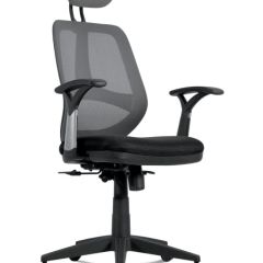 Кресло BRABIX "Saturn ER-400" (черное/серое) 530871 в Челябинске - chelyabinsk.mebel24.online | фото