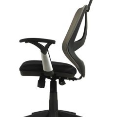 Кресло BRABIX "Saturn ER-400" (черное/серое) 530871 в Челябинске - chelyabinsk.mebel24.online | фото 3
