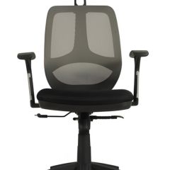 Кресло BRABIX "Saturn ER-400" (черное/серое) 530871 в Челябинске - chelyabinsk.mebel24.online | фото 4