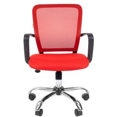 Кресло для оператора CHAIRMAN 698 хром (ткань TW 19/сетка TW 69) в Челябинске - chelyabinsk.mebel24.online | фото 2