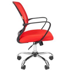 Кресло для оператора CHAIRMAN 698 хром (ткань TW 19/сетка TW 69) в Челябинске - chelyabinsk.mebel24.online | фото 3
