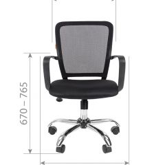 Кресло для оператора CHAIRMAN 698 хром (ткань TW 19/сетка TW 69) в Челябинске - chelyabinsk.mebel24.online | фото 6