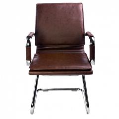 Кресло для посетителя Бюрократ CH-993-Low-V/Brown коричневый в Челябинске - chelyabinsk.mebel24.online | фото 4
