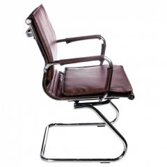 Кресло для посетителя Бюрократ CH-993-Low-V/Brown коричневый в Челябинске - chelyabinsk.mebel24.online | фото 2