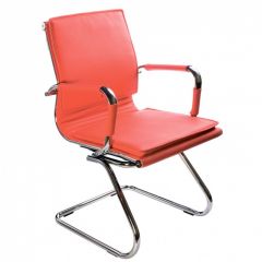 Кресло для посетителя Бюрократ CH-993-Low-V/Red красный в Челябинске - chelyabinsk.mebel24.online | фото