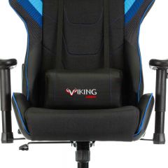 Кресло игровое Бюрократ VIKING 4 AERO BLUE черный/синий в Челябинске - chelyabinsk.mebel24.online | фото 7