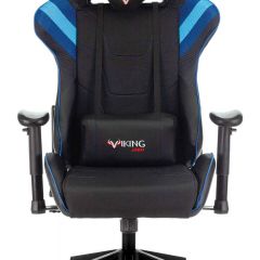 Кресло игровое Бюрократ VIKING 4 AERO BLUE черный/синий в Челябинске - chelyabinsk.mebel24.online | фото 3