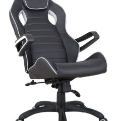 Кресло компьютерное BRABIX "Techno Pro GM-003" (черное/серое, вставки серые) 531814 в Челябинске - chelyabinsk.mebel24.online | фото 3