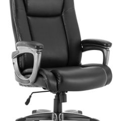 Кресло офисное BRABIX PREMIUM "Solid HD-005" (рециклированная кожа, черное) 531941 в Челябинске - chelyabinsk.mebel24.online | фото