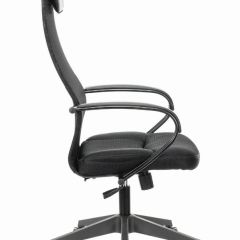 Кресло офисное BRABIX PREMIUM "Stalker EX-608 PL" (ткань-сетка/кожзам, черное) 532090 в Челябинске - chelyabinsk.mebel24.online | фото 3