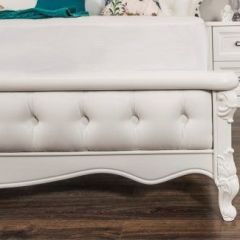 Кровать 1600 Мишель с мягким изголовьем в Челябинске - chelyabinsk.mebel24.online | фото 3