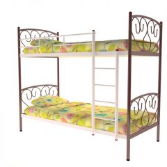 Кровать 2-х ярусная Злата 800*2000 (МилСон) в Челябинске - chelyabinsk.mebel24.online | фото 3