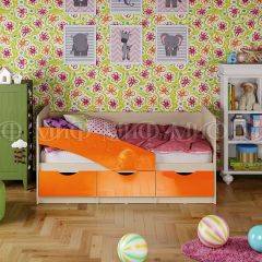 Кровать Бабочки (Оранжевый металлик) 1800 в Челябинске - chelyabinsk.mebel24.online | фото