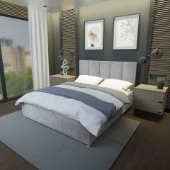 Кровать Мерида с ортопедической решеткой (1400) в Челябинске - chelyabinsk.mebel24.online | фото