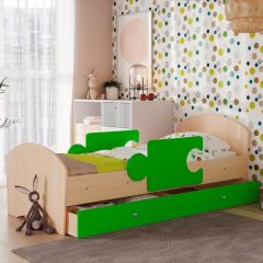 Кровать "Мозайка" на ламелях + бортики + ящики в Челябинске - chelyabinsk.mebel24.online | фото 5