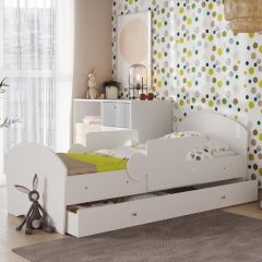 Кровать "Мозайка" на ламелях + бортики + ящики в Челябинске - chelyabinsk.mebel24.online | фото 6