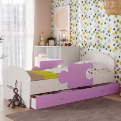 Кровать "Мозайка" на ламелях + бортики + ящики в Челябинске - chelyabinsk.mebel24.online | фото 14