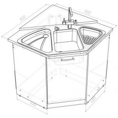 Кухонный гарнитур Амели оптима 1800х2400 мм в Челябинске - chelyabinsk.mebel24.online | фото 16