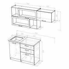 Кухонный гарнитур Инна экстра 1700 в Челябинске - chelyabinsk.mebel24.online | фото 4