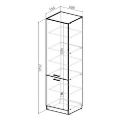 Кухонный гарнитур Ноктюрн оптима 1800х2400 мм в Челябинске - chelyabinsk.mebel24.online | фото 10