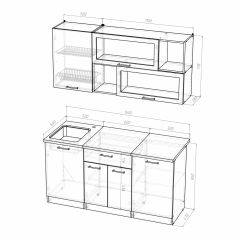 Кухонный гарнитур Симона стандарт 1600 в Челябинске - chelyabinsk.mebel24.online | фото 4