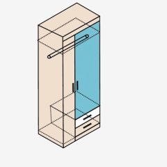 НИКА Н10з Шкаф для одежды в Челябинске - chelyabinsk.mebel24.online | фото 4