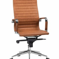 Офисное кресло для руководителей DOBRIN CLARK LMR-101F светло-коричневый №321 в Челябинске - chelyabinsk.mebel24.online | фото
