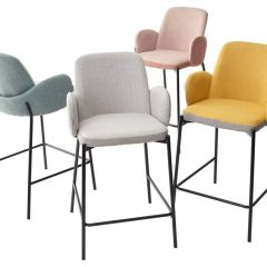 Полубарный стул NYX (H=65cm) VF113 светлая мята / VF115 серо-зеленый М-City в Челябинске - chelyabinsk.mebel24.online | фото 2