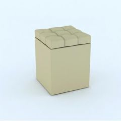 Пуф КВАДРО Бежевый в Челябинске - chelyabinsk.mebel24.online | фото