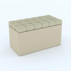 Пуф КВАДРО тип 2 Бежевый в Челябинске - chelyabinsk.mebel24.online | фото