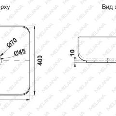 Раковина MELANA MLN-78110 в Челябинске - chelyabinsk.mebel24.online | фото 2
