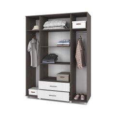 ЕВА Шкаф 4-х дверный Е43 в Челябинске - chelyabinsk.mebel24.online | фото 2