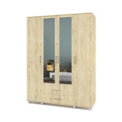 ЕВА Шкаф 4-х дверный Е43 в Челябинске - chelyabinsk.mebel24.online | фото 5