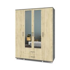 ЕВА Шкаф 4-х дверный Е43 в Челябинске - chelyabinsk.mebel24.online | фото 7