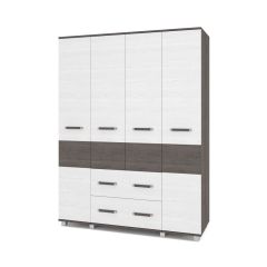 ВИОРА Шкаф 4-х дверный В43 в Челябинске - chelyabinsk.mebel24.online | фото