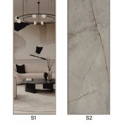 Шкаф-купе 1300 серии SILVER S1+S1+B2+PL2 (2 ящика+1 штанга+1 полка) профиль «Серебро» в Челябинске - chelyabinsk.mebel24.online | фото 7